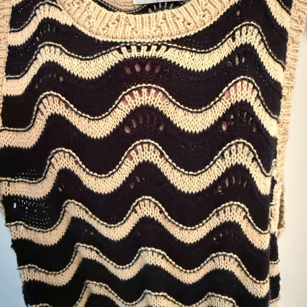 Sleeveless Pointelle Knit Midi Dress • Old Navy • Size Medium - Picture 8 of 9